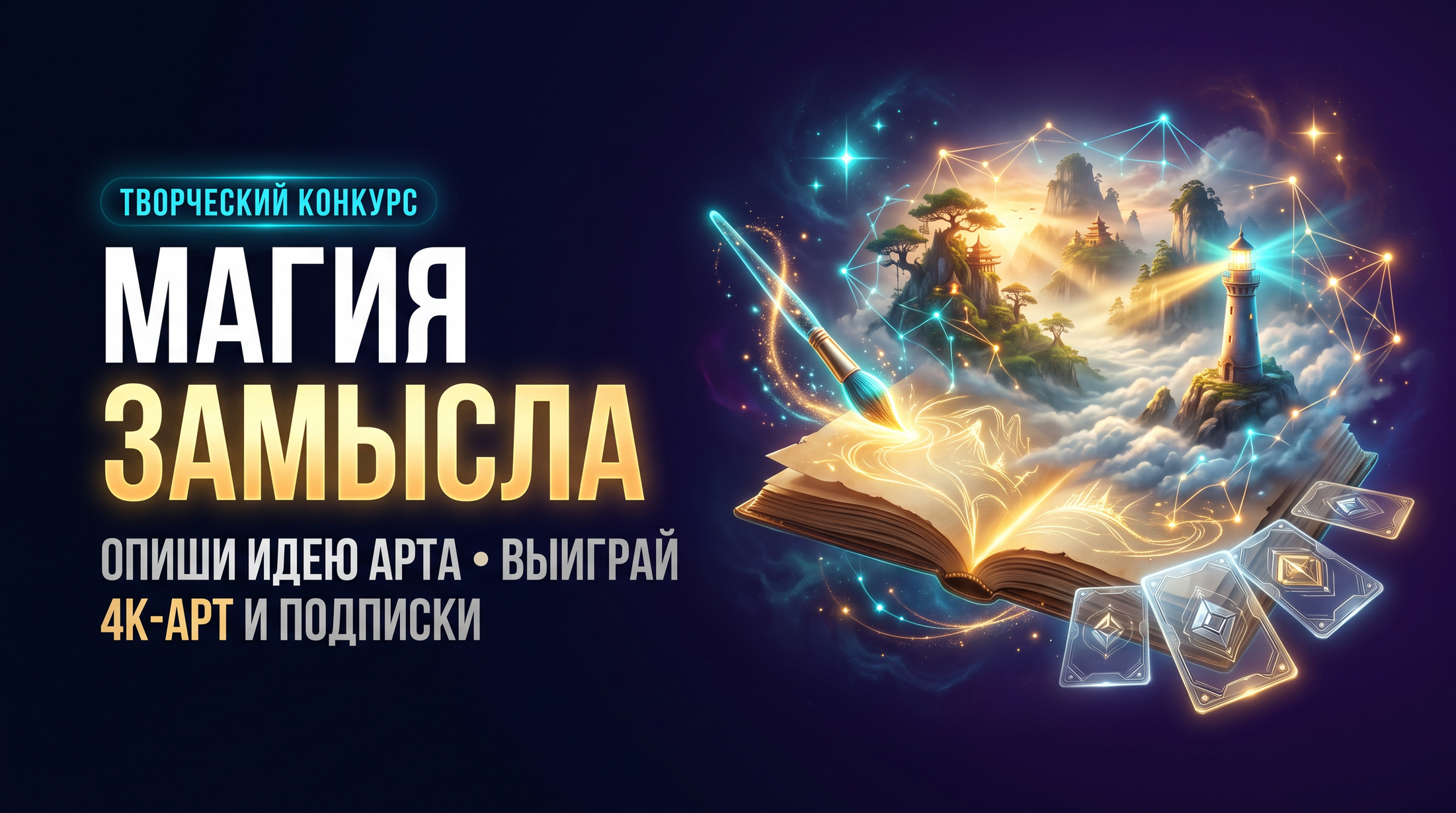 Магия Замысла - конкурс. Выиграй арт в 4К и подписки