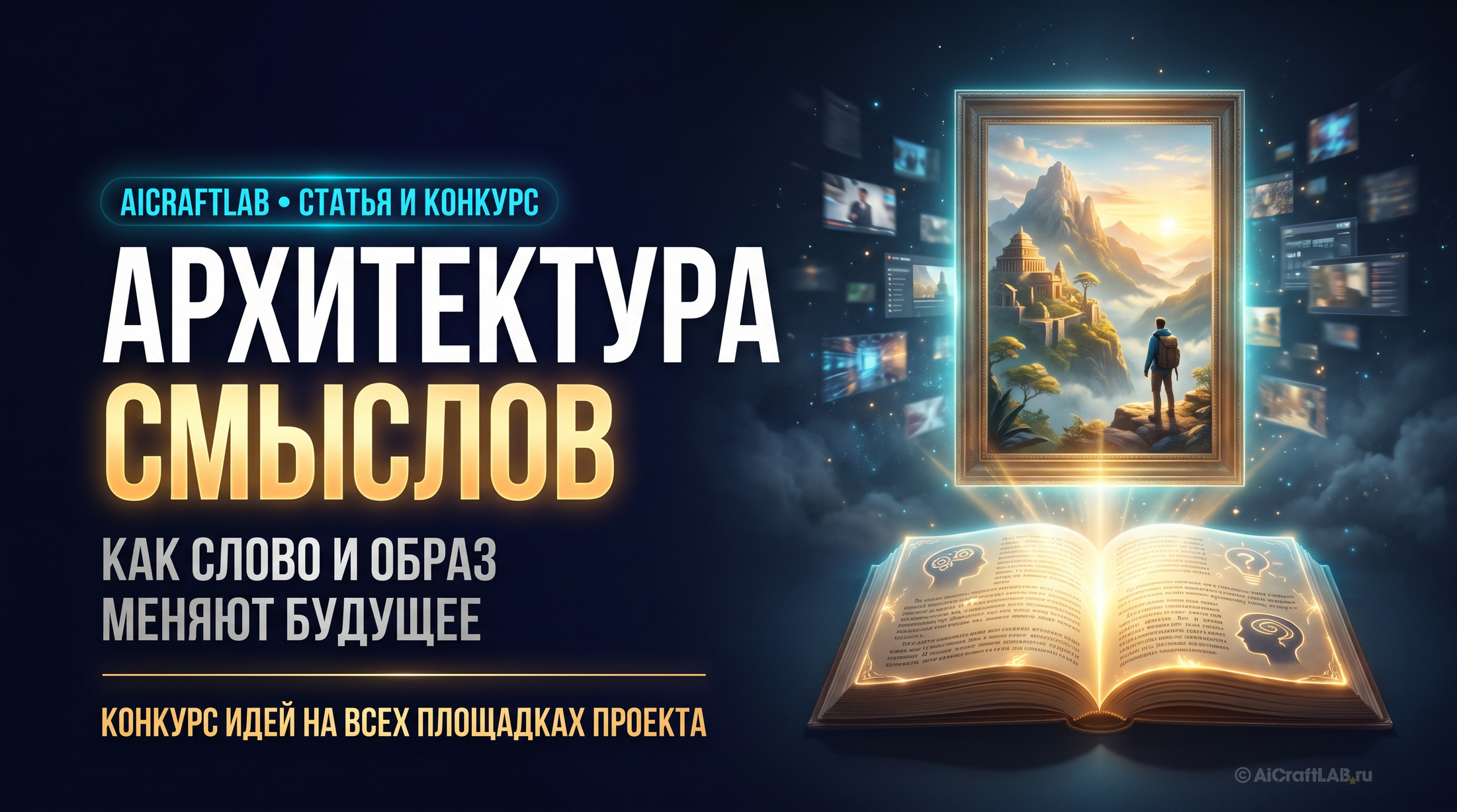 Архитектура смыслов - как слово и образ меняют будущее