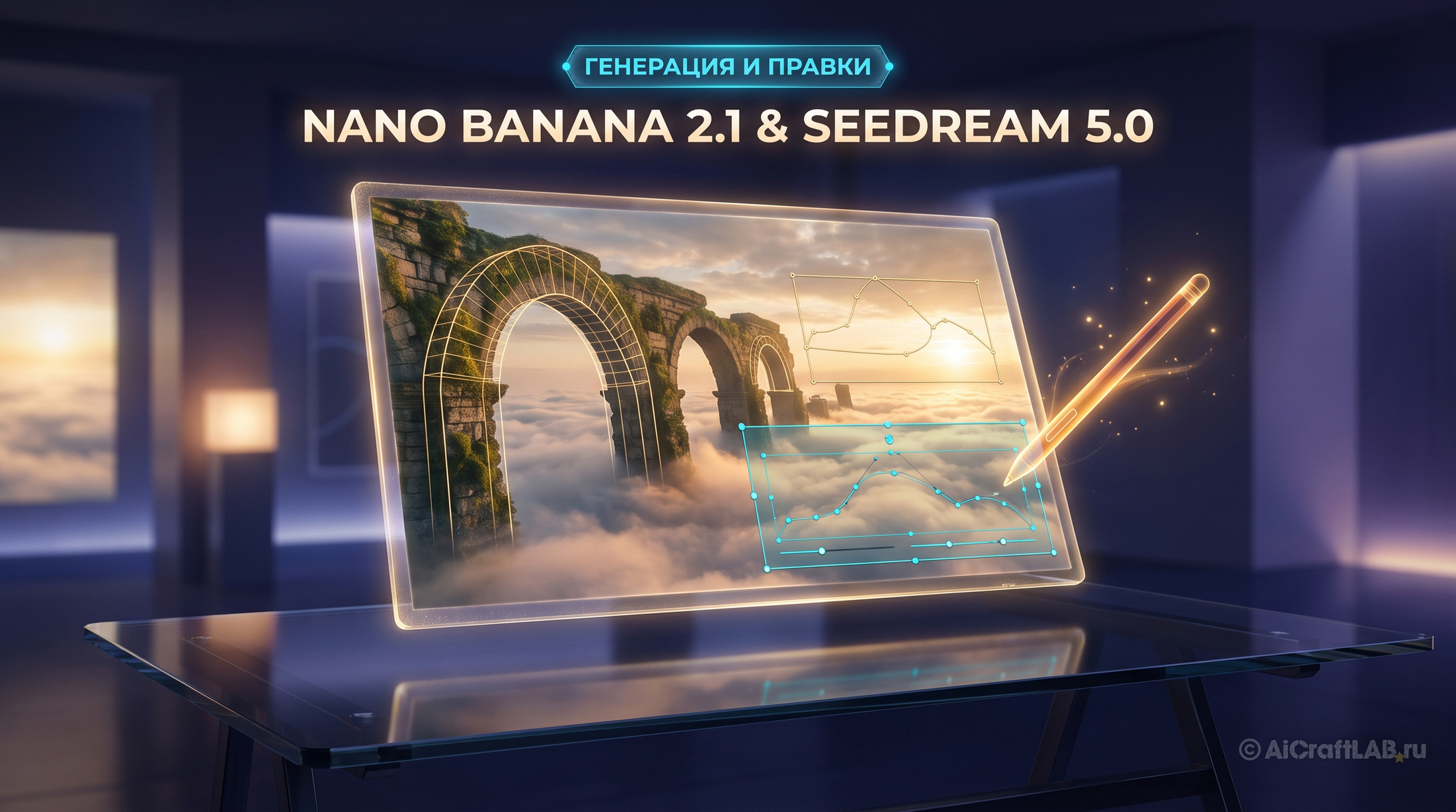 Генерация и правки: Nano Banana 2.1 и Seedream 5.0