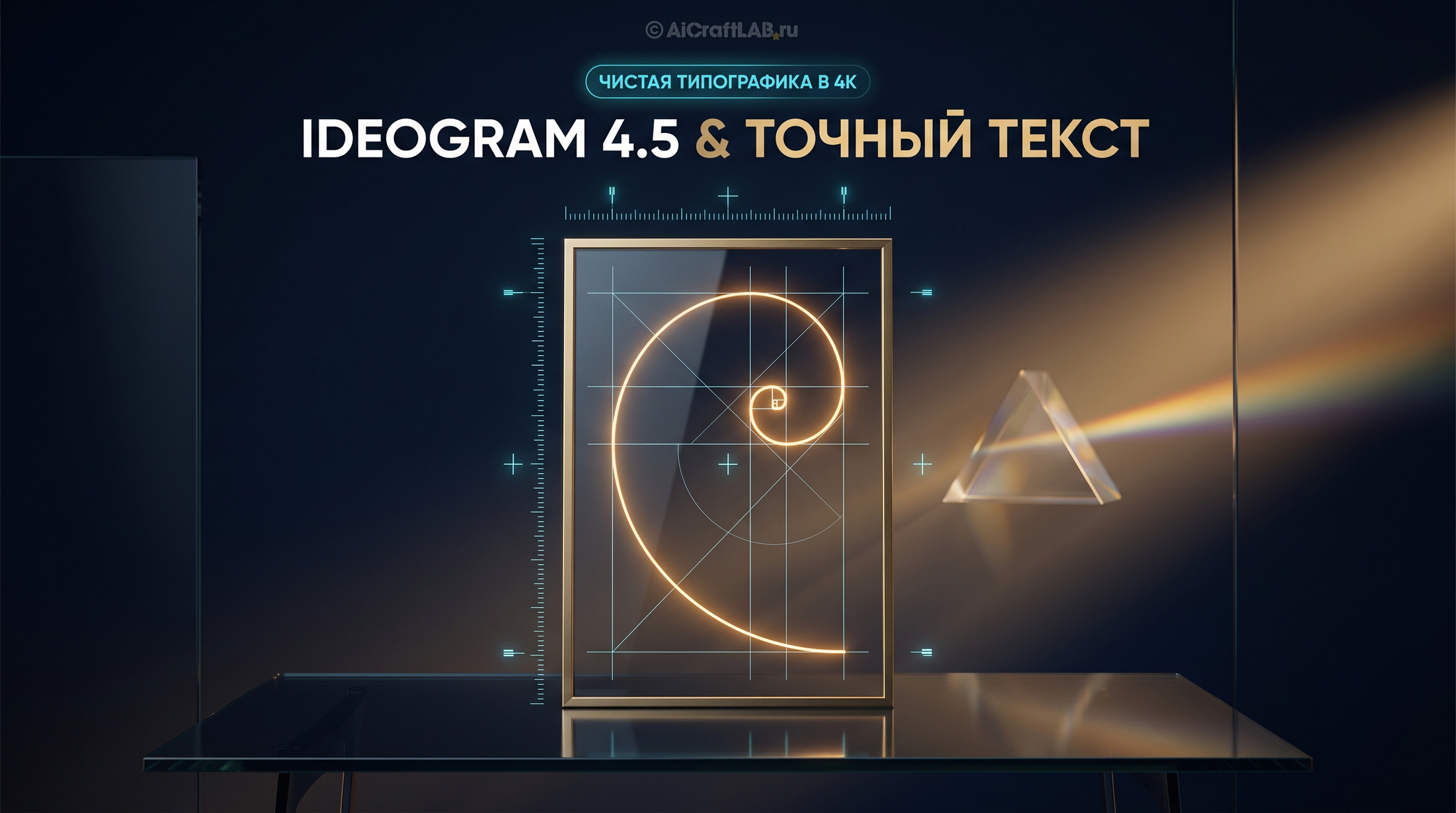 Типографика в 4K - Ideogram 4.5